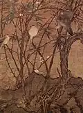 Birds in a Bamboo and Plum Tree Thicket, 12th century.