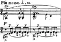 The second theme of No. 1 in C♯ minor