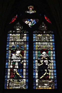 Window in the choir (15th century)