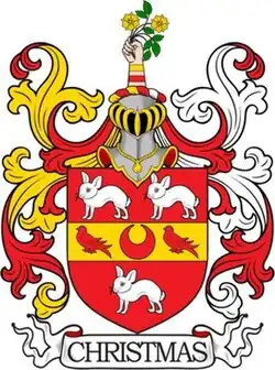 Christmas family crest