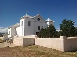The church in San Miguel del Vado