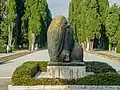 Pietà in the monumental cemetery in Brescia