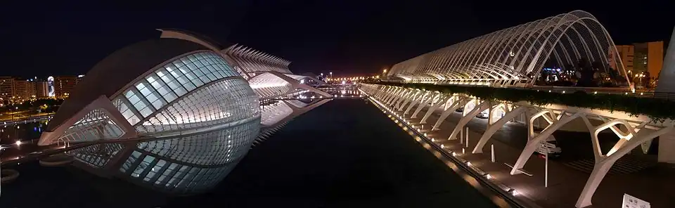 Panorama (2007, before Assut de l'Or Bridge and Ágora were built)