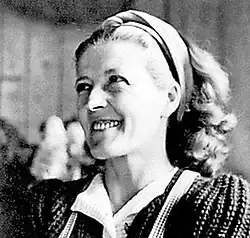 Portrait photograph of Clara Thalmann