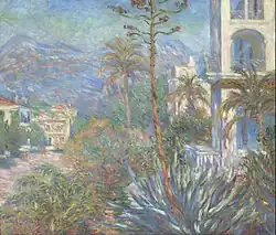Villas In Bordighera, 1884. Musée d´Orsay Paris