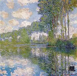 Poplars on the Epte, 1900, National Gallery of Scotland, Edinburgh
