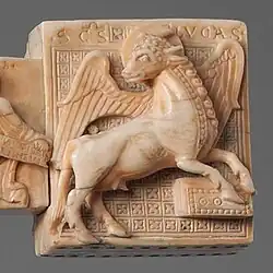 rear, ox of St. Luke