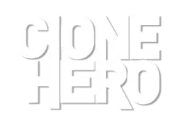 The phrase "Clone Hero" in white block letters