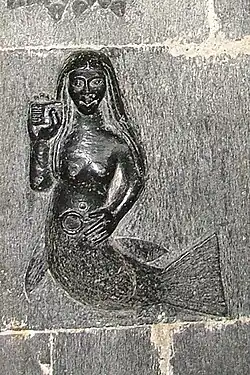 Mermaid from Clonfert Cathedral Co. Galway, Ireland