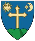 Coat of arms of Cristuru Secuiesc