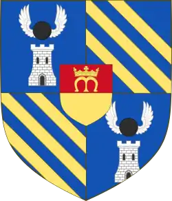 Alberghetti, Consignori di Meduna, coat of arms