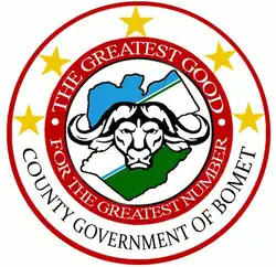 Coat of arms of Bomet County