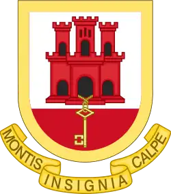Coat of arms of Gibraltar