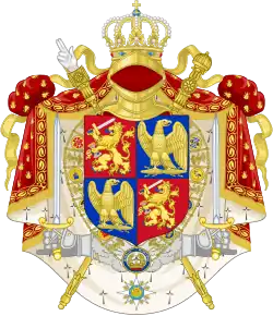 Coat of arms of the Kingdom of Holland, second design