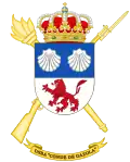 Coat of Arms of the Base Services Unit "Conde de Gazola" (USBA)