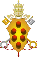 Coat of arms of Pope Pius IV