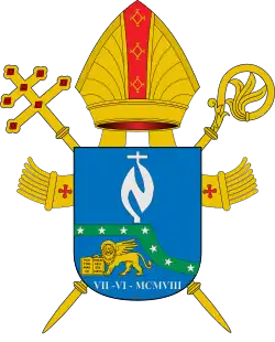 Coat of arms of the Archdiocese of Botucatu