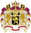 Coat of arms of the prince and Duke of Brabant