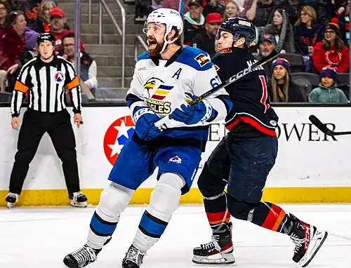 Colorado Eagles at Coachella Valley Firebirds - 2024-02-17 - Keaton Middleton and Max McCormick (53537869639).jpg