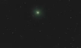 Amateur astronomical image of Comet 46P on 12 December 2018