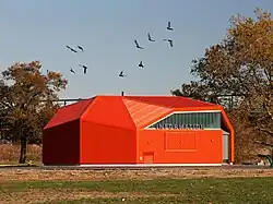 Comfort Station on Randall's Island, New York