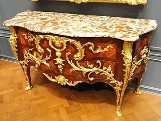 Commode by Charles Cressent (1745–1749), Nelson-Atkins Museum of Art