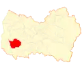 Map of Pumanque commune in O'Higgins Region