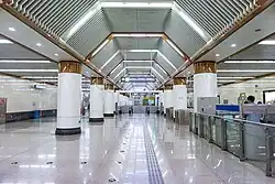 Line 7 concourse (June 2021)