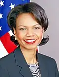 Former Secretary of State Condoleezza Rice from Alabama (2005–2009)[28]