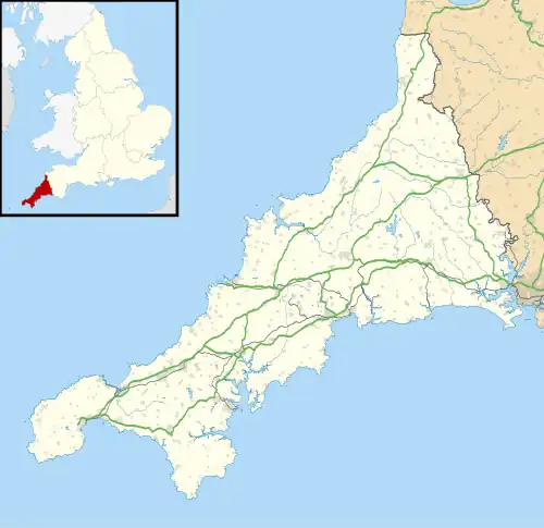 Quoit is located in Cornwall