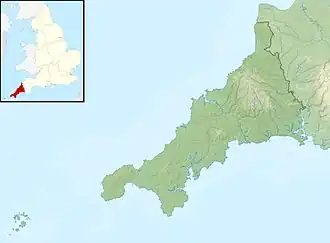 RNAS Culdrose is located in Cornwall