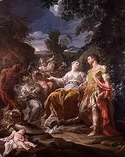 Venus Presenting Arms to Aeneas, 1750, Bowes Museum, Barnard Castle