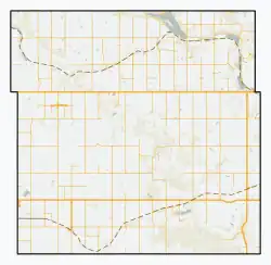 Chortitz is located in Coulee No. 136