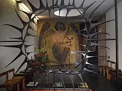 Chapel of Christ in Gethsemane, mosaic by Steven Sykes