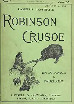 Cover for a later reissue of the book in installments