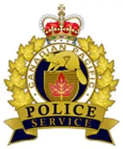 Fmr. crest of the Canadian Pacific Railway Police Service