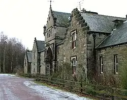 Crawford Priory stables, now converted into 5 flats