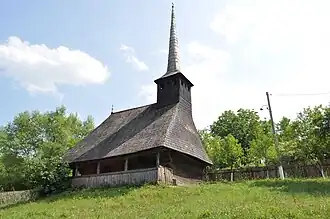 Wooden church in Cremenea
