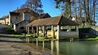 The wash house in Cugney