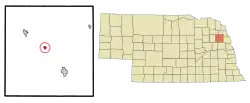 Location of Beemer, Nebraska