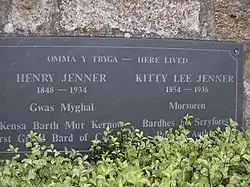 Commemorative plaque