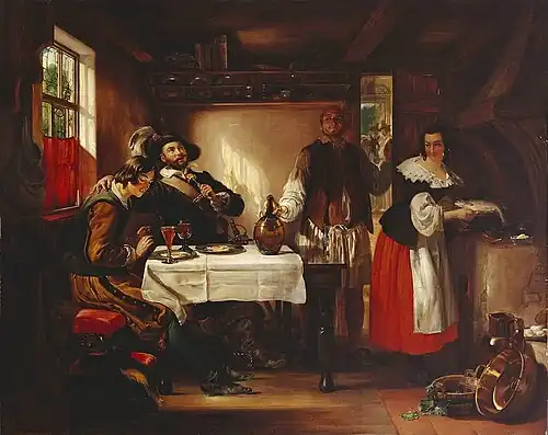 A Scene from Gil Blas, 1839