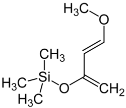 Structural formula of Danishefsky's diene