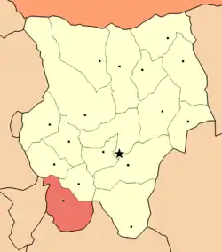 Darkhan District in Khentii Province