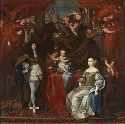 Charles Emmanuel II of Savoy and his family, oil on canvas, Museo del Prado, Madrid
