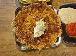 Davanagere Benne Dosa is associated with the name of the city