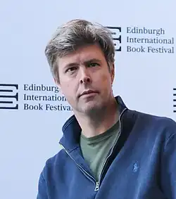 Szalay at the 2025 Edinburgh International Book Festival