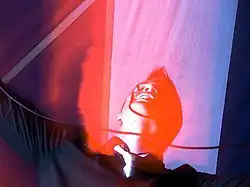 Frontman Brandon Rike at the 2003 Cornerstone Festival