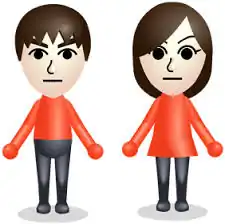 A Nintendo Mii avatar