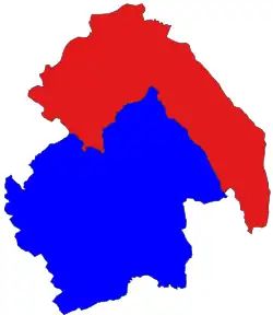 Location in Demoso district